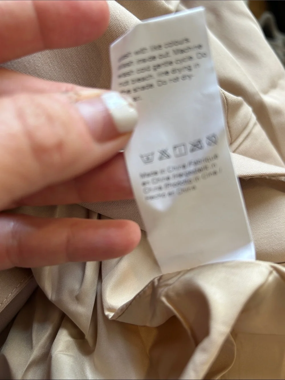 Women's Single-Button Tailored Blazer in Beige
